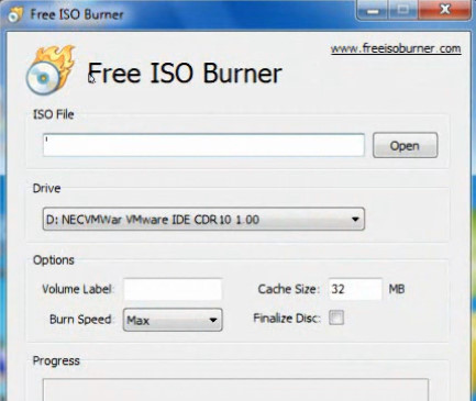 download and install free iso burnner