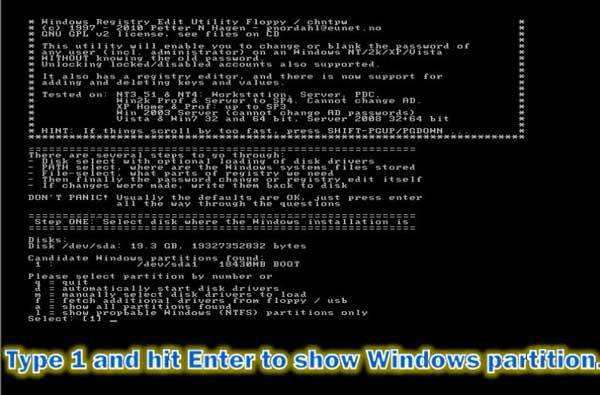 remove password in windows vista